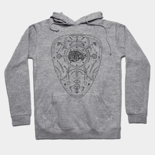 Fenrir | Norse Pagan Symbol Hoodie by CelestialStudio